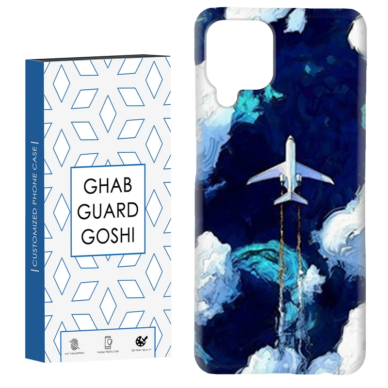 کاور قاب گارد گوشی طرح هواپیما کد Dimo-450 مناسب برای گوشی موبایل سامسونگ Galaxy A12 / Galaxy M12