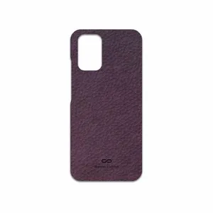 MAHOOT Purple-Leather Cover Sticker for Xiaomi Redmi Note 10