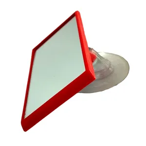 آینه اضافه خودرو طرح مستطیل مدل مکنده دار کد PRCHM-PLAST 