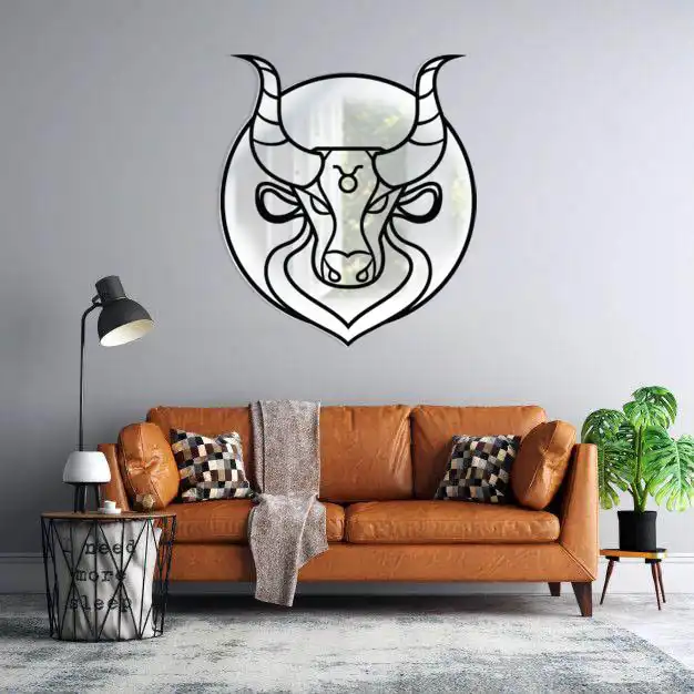 آینه پلکسی گلس طرح ماه اردیبهشت