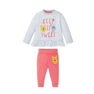 ست تی شرت و شلوار نوزادی دیزنی مدل کارتونی کد 7990894