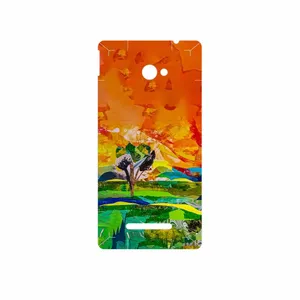 MAHOOT Collage of Painting Cover Sticker for HTC 8X