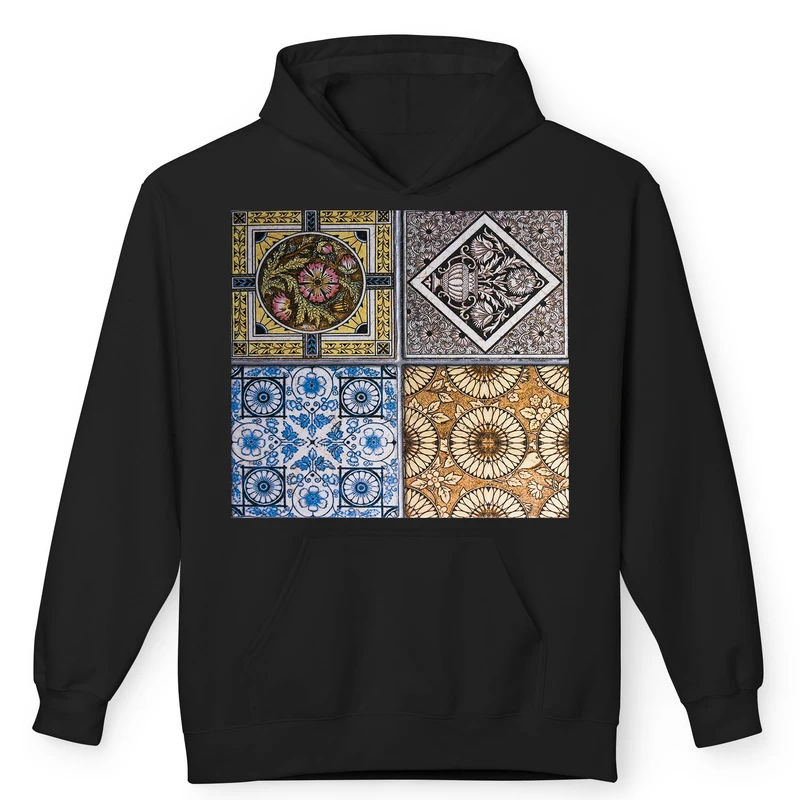 هودی مردانه پاد آفرین مدل فرش و گلیم و کاشی کد 1102