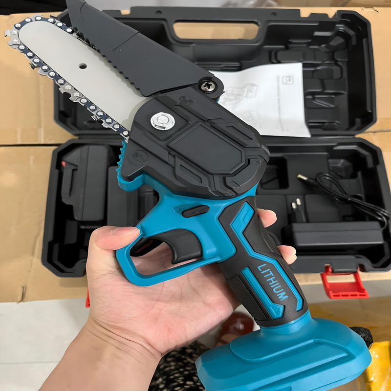 اره زنجیری سرشاخه زن شارژی مدل Lith-21V-4inch