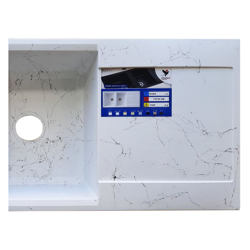 سینک ظرفشویی تارو مدل آندره توکار