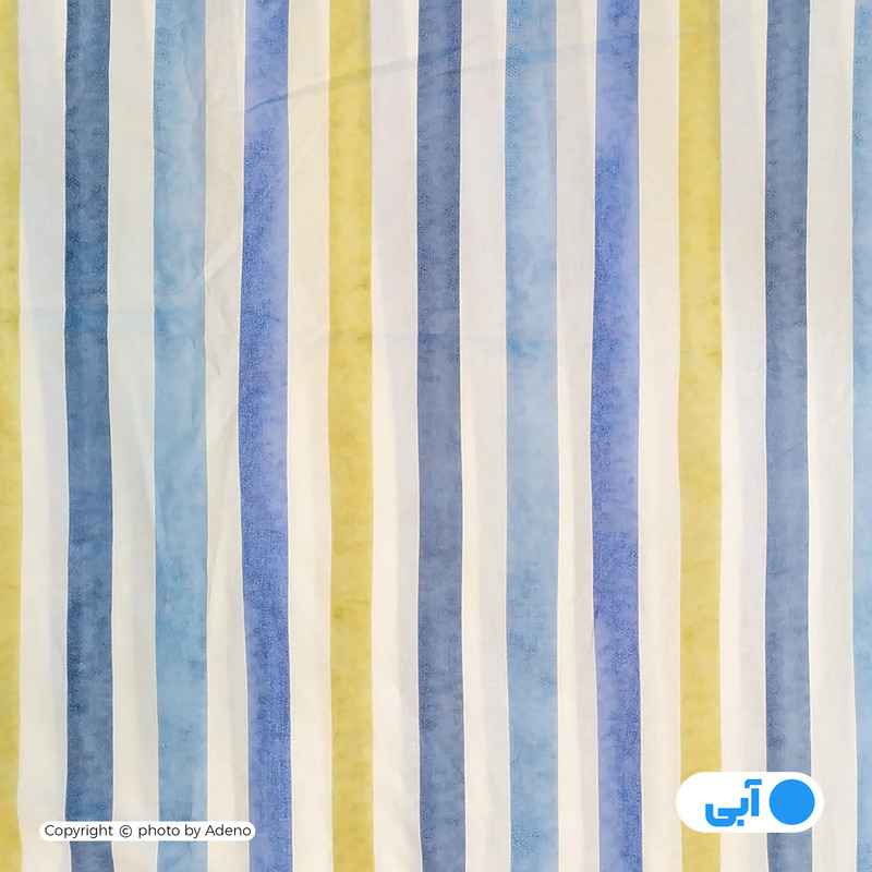 کاور لحاف آدنو مدل راه راه کد FI11 یک نفره سایز 160x220 سانتی متر