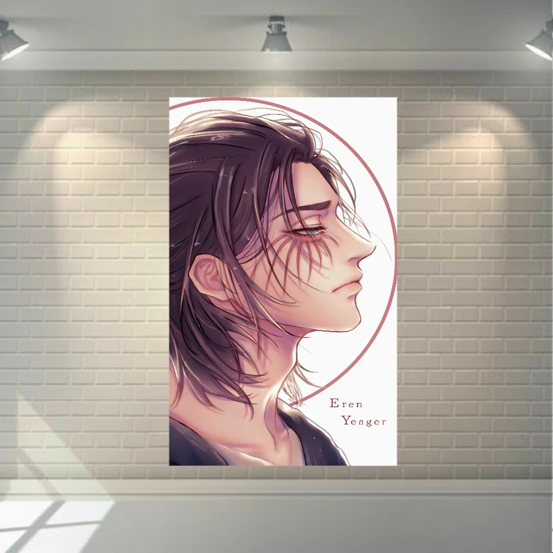 استیکر دیواری طرح انیمه ات آن تایتان - Attack on Titan مدل SDA1830