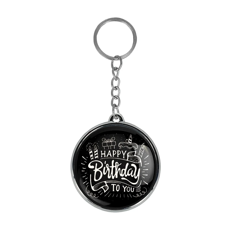 جاکلیدی خندالو طرح تولد مدل دوطرفه کد 2807228073