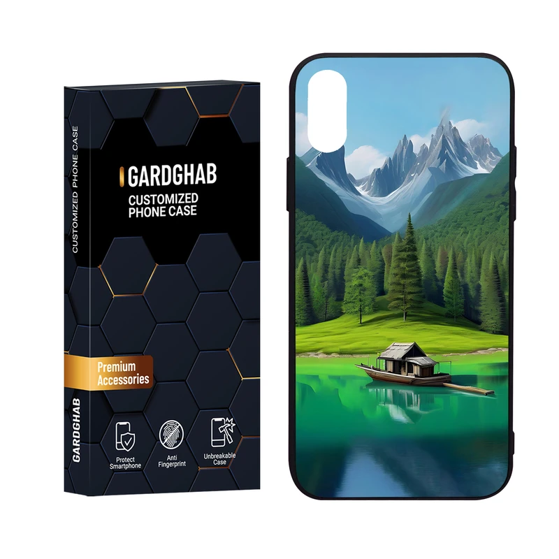 کاور گارد قاب مدل هنری مناسب برای گوشی موبایل اپل iPhone X/Xs