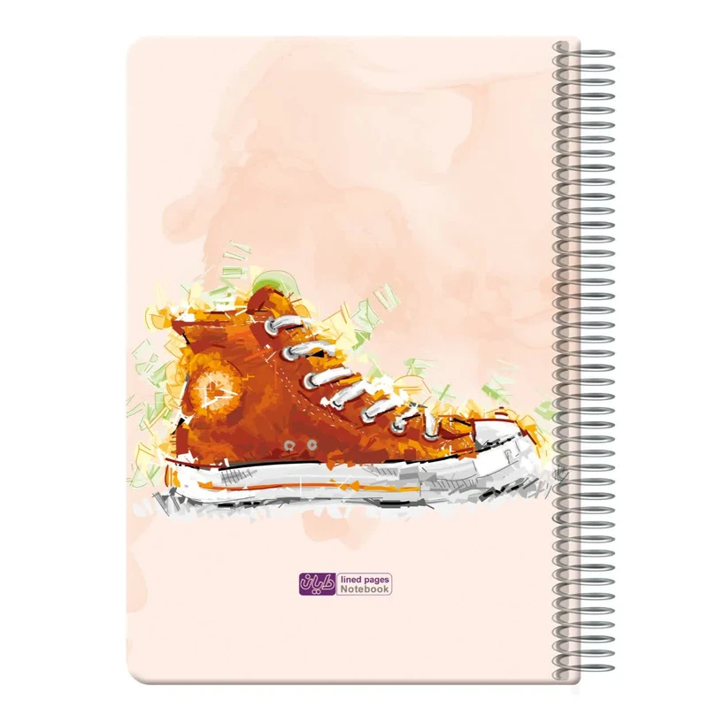 دفتر مشق 100 برگ دایان مدل آبرنگ کد 506