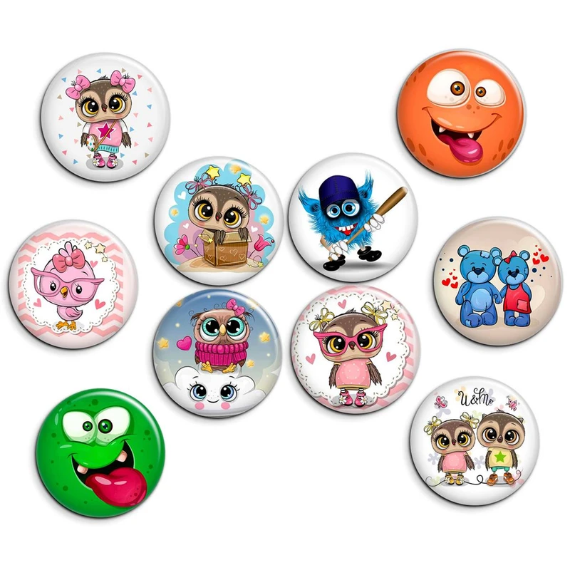 پیکسل پرمانه طرح بامزه و ناز کد pmg.5916 مجموعه 10 عددی