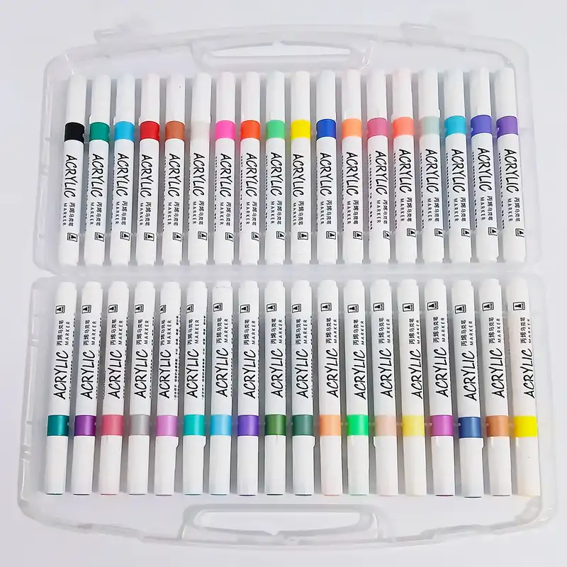 ماژیک چند منظوره مدل اکریلیک کد GA109 مجموعه 36 عددی