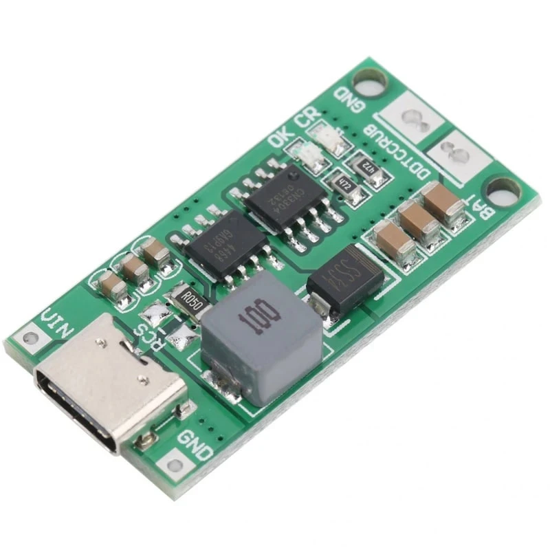ماژول شارژ باتری لیتیومی 4 سل 2 آمپر مدل TYPE-C