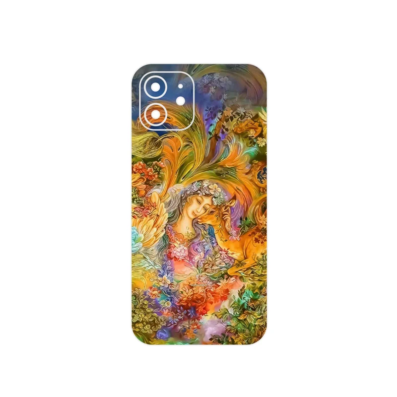 برچسب پوششی ماهوت مدل Persian miniature 3 مناسب برای گوشی موبایل اپل iPhone 12