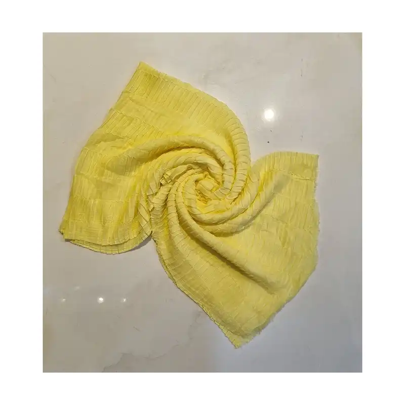 شال زنانه مدل پلیسه کرکره ای