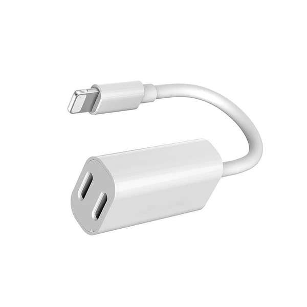مبدل لایتنینگ به لایتنینگ مدل 2in1 مبدل لایتنینگ به لایتنینگ مدل 2in1