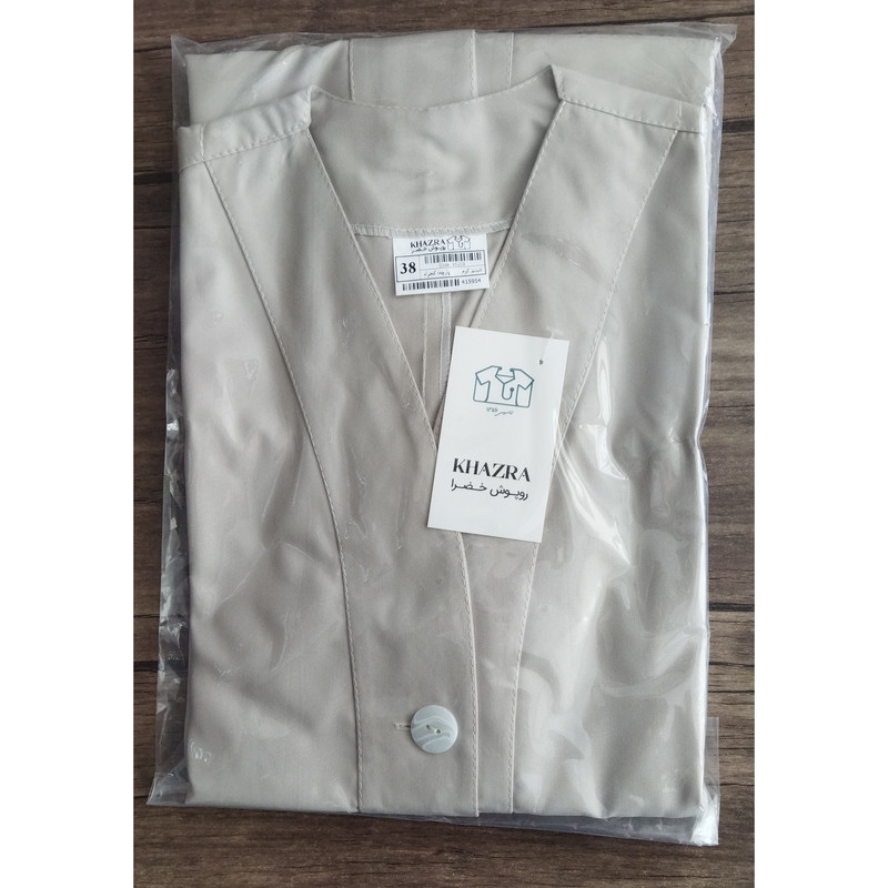 روپوش کار زنانه خضرا مدل شبنم کد 35203