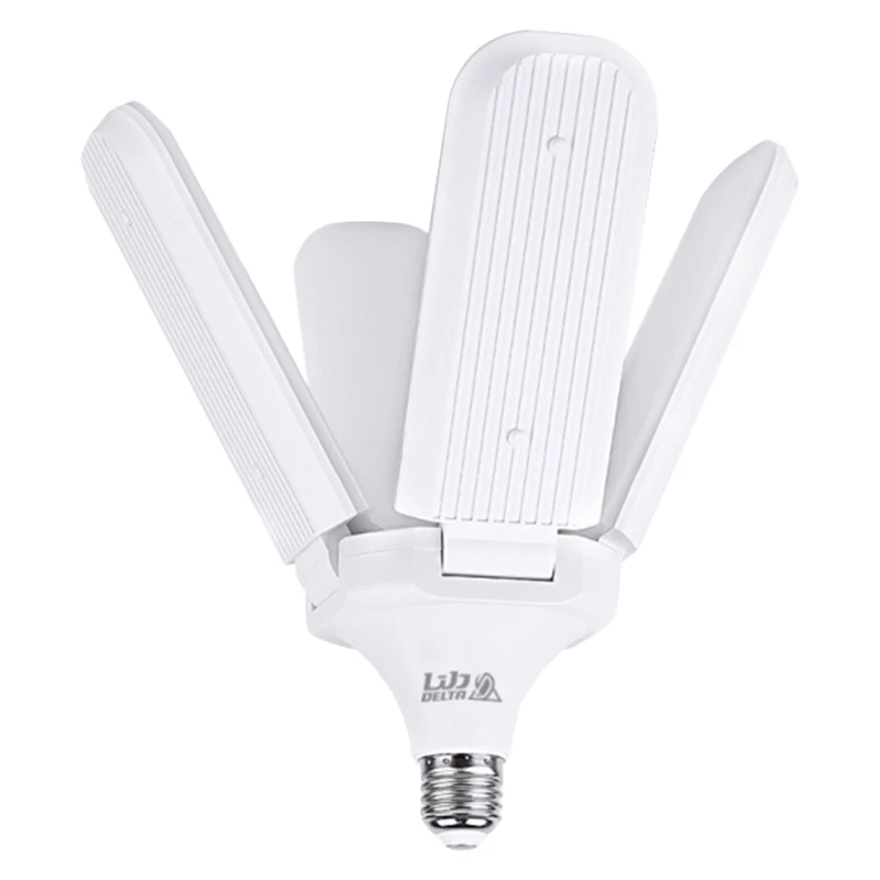 لامپ کم مصرف ال ای دی 40 وات دلتا مدل چهارشاخه رسام پایه E27