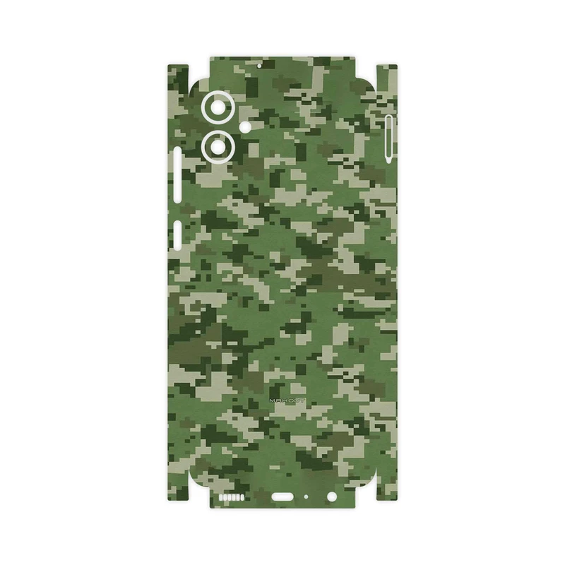برچسب پوششی ماهوت مدل Army_Green_Pixel-FullSkin مناسب برای گوشی موبایل سامسونگ Galaxy A05