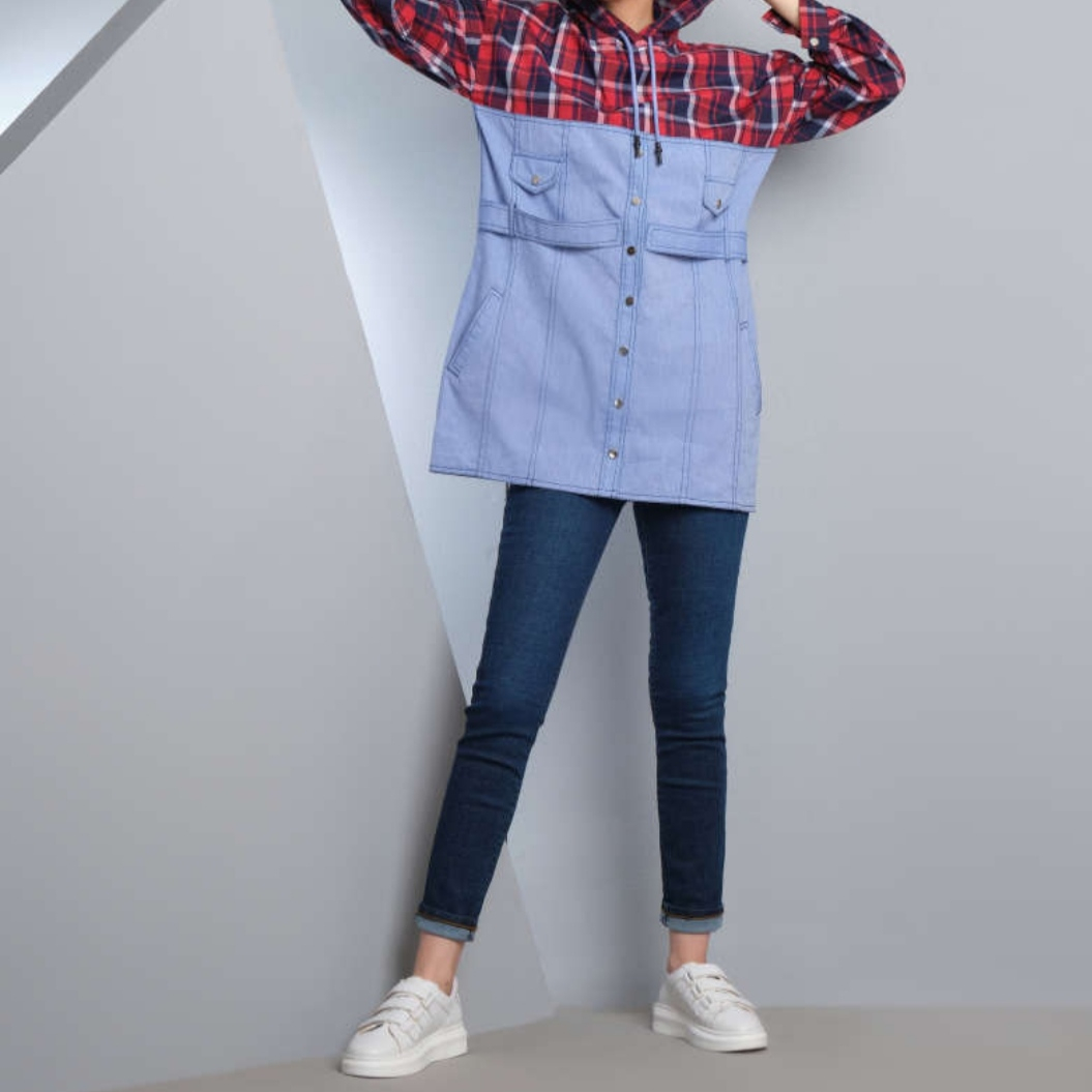 مانتو زنانه تولیکا مدل 719