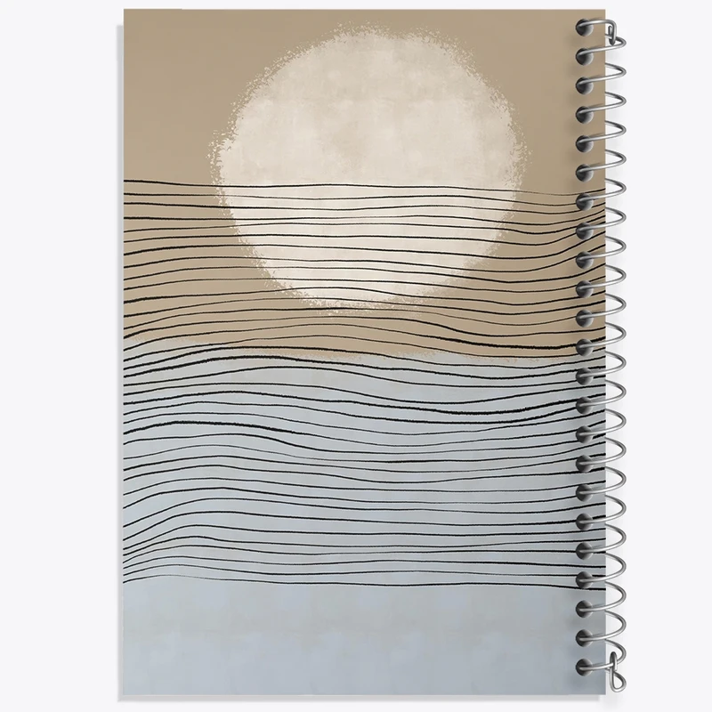 دفتر ژورنال نویسی 50 برگ خندالو مدل نقطه ای طرح دکوراتیو (decorative) کد F1926