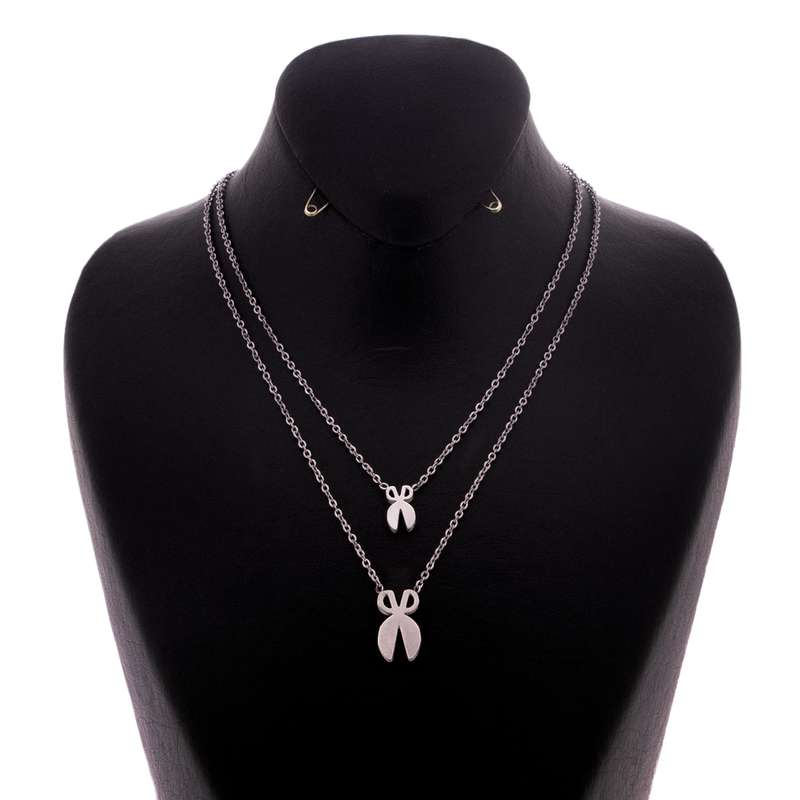 گردنبند مردانه مدل قیچی کد tdr107