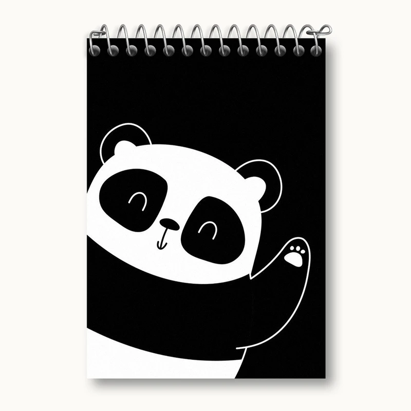دفتر یادداشت 50 برگ خندالو طرح پاندای کیوت کد N1950