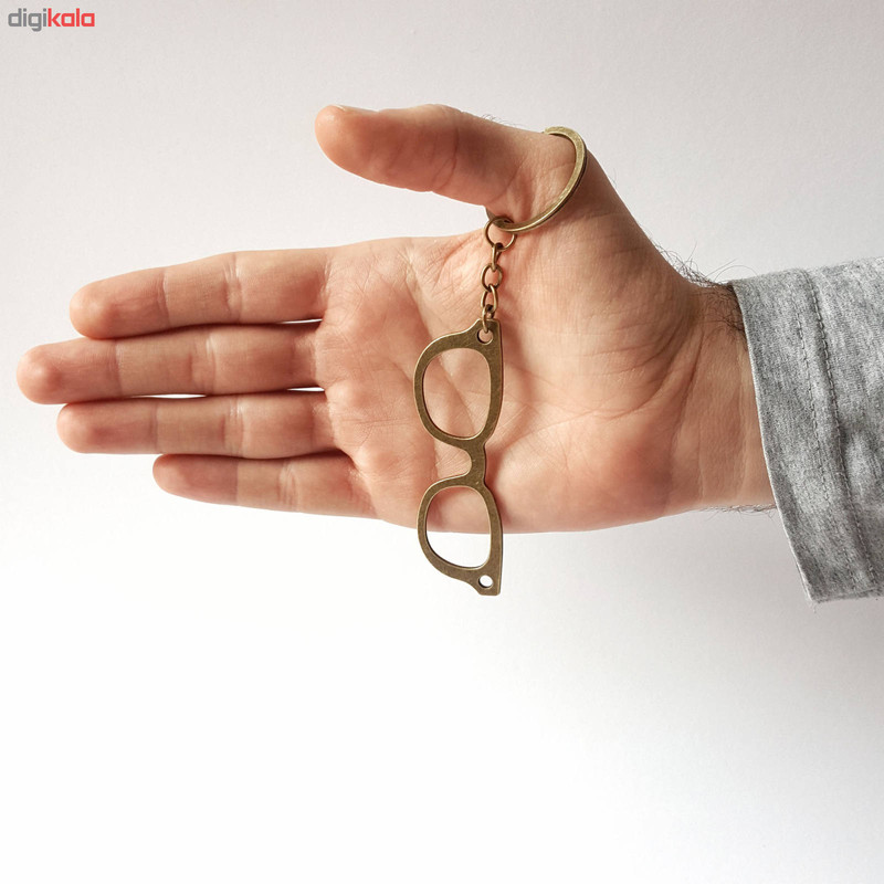 جاکلیدی دخترانه نمدیکا طرح عینک مدل سیلویا