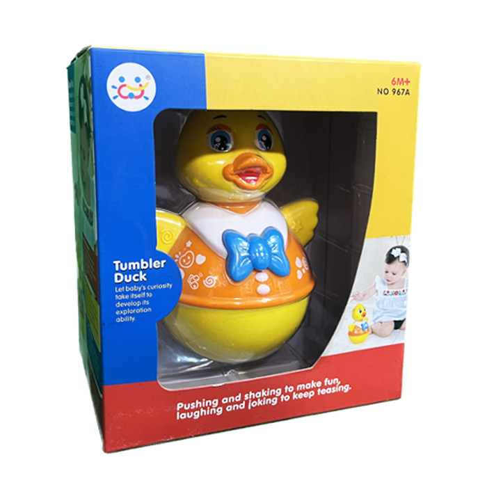 بازی آموزشی هولی تویز طرح جوجه اردک تعادلی مدل  Tumbler Duck کد 967