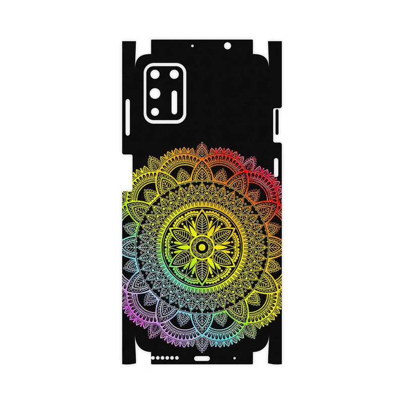 برچسب پوششی ماهوت مدل Mandala Design 4-FullSkin مناسب برای گوشی موبایل موتورولا Moto G9 Plus