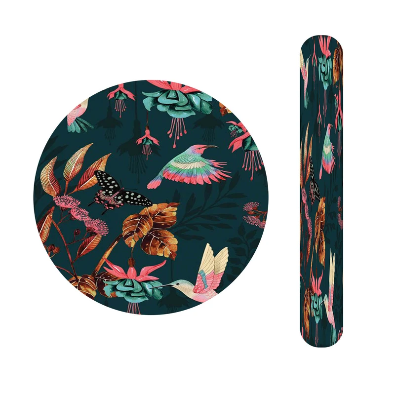 آینه آرایشی جیبی مدل کبوتر کد 360  به همراه سوهان ناخن