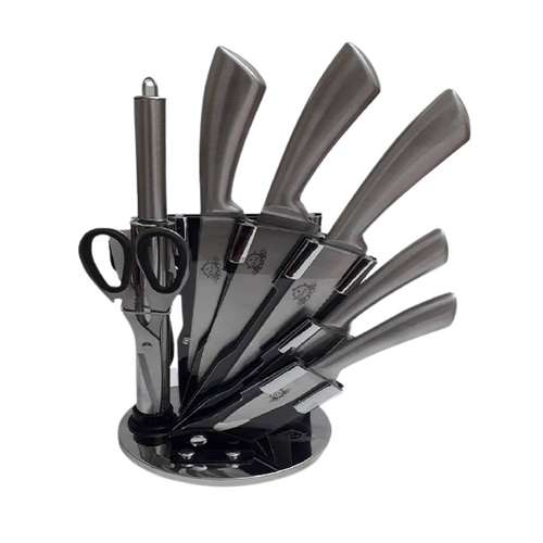 سرویس چاقوی آشپزخانه 9 پارچه مدل 504