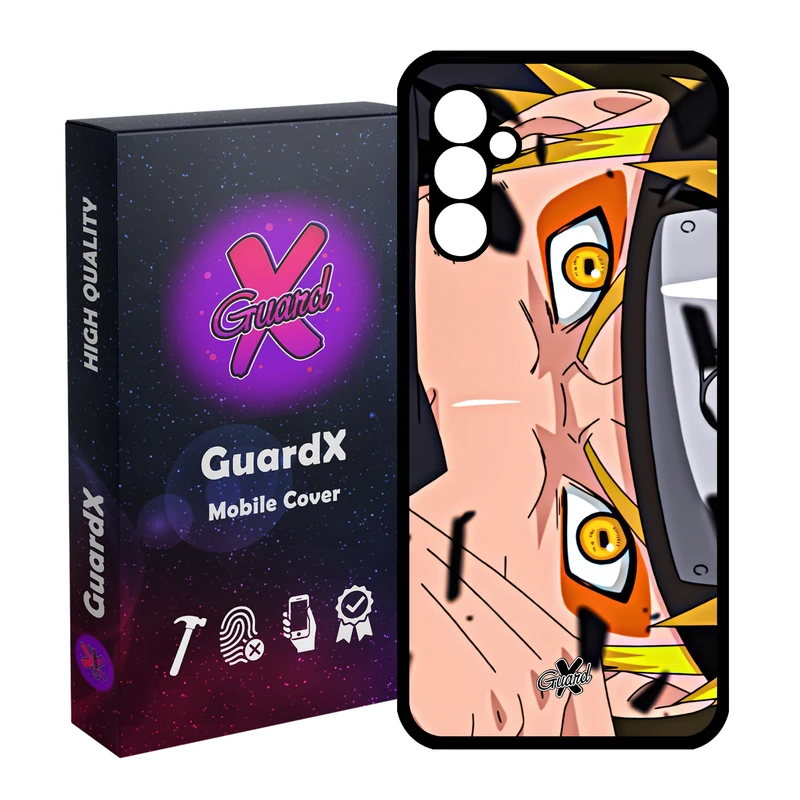 کاور گارد ایکس طرح ناروتو انیمه مدل Glass10471 مناسب برای گوشی موبایل سامسونگ Galaxy A24/A24 4G/M34 5G