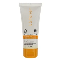 کرم ضد آفتاب بدون رنگ لافارر SPF 40 مدل مینرال ‌حاوی محافظ UVA و UVB و PA+++مناسب پوست‌های حساس حجم 40 میلی‌لیتر