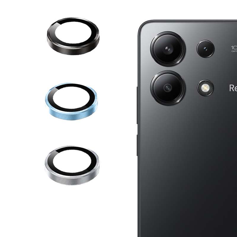 محافظ لنز دوربین فلزی مدل Objektif مناسب برای گوشی موبایل شیائومی Redmi note 14s محافظ لنز دوربین فلزی مدل Objektif مناسب برای گوشی موبایل شیائومی Redmi note 14s