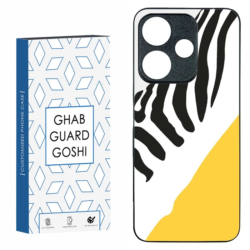 کاور قاب گارد گوشی طرح گورخر کد TPU-025 مناسب برای گوشی موبایل شیائومی  REDMI 13  