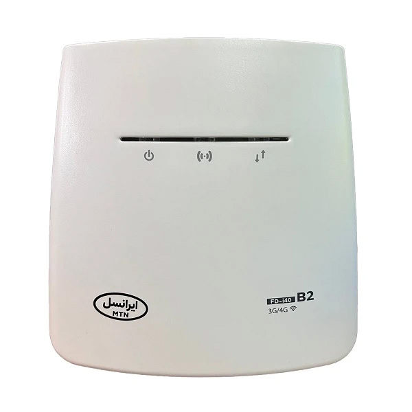 مودم روتر بی سیم 4G ایرانسل مدل  FD-i40 B2 به همراه یک عدد سیم کارت و 60 گیگ اینترنت سه ماهه