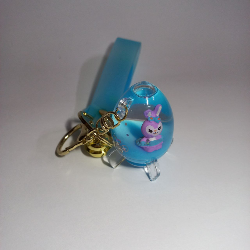 جاکلیدی دخترانه مدل فانتزی آکواریومی طرح خرگوش فضایی جاکلیدی دخترانه مدل فانتزی آکواریومی طرح خرگوش فضایی