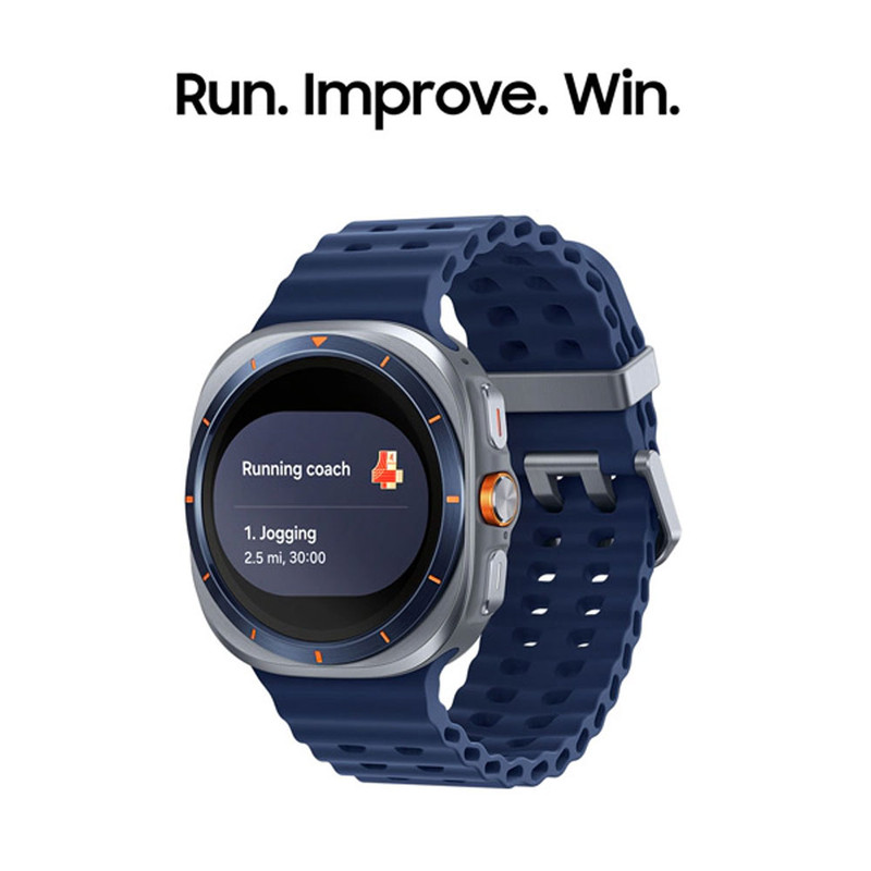 ساعت هوشمند 47 میلی‌متری سامسونگ مدل Galaxy Watch Ultra 2025 با بند مارین