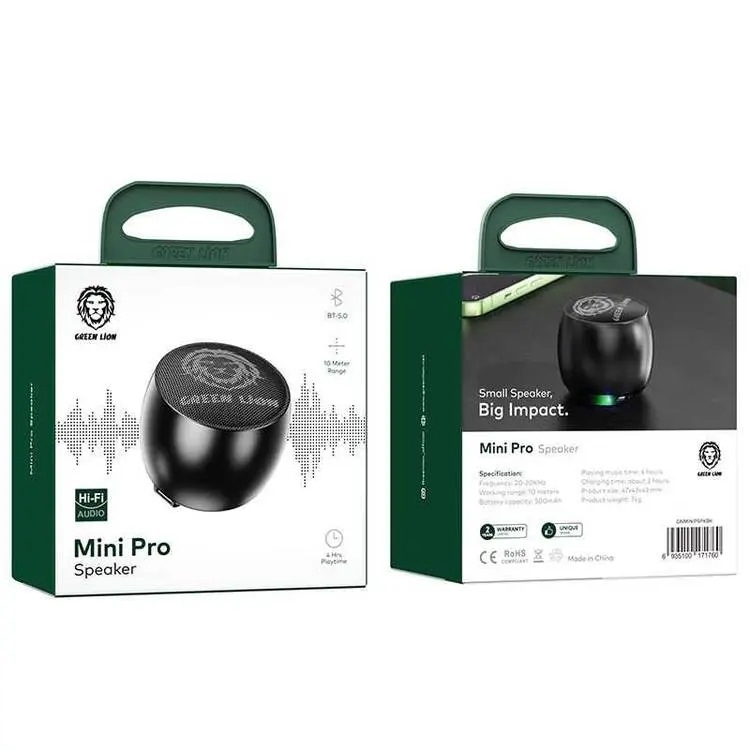 اسپیکر بلوتوثی قابل حمل گرین لاین مدل Mini Pro