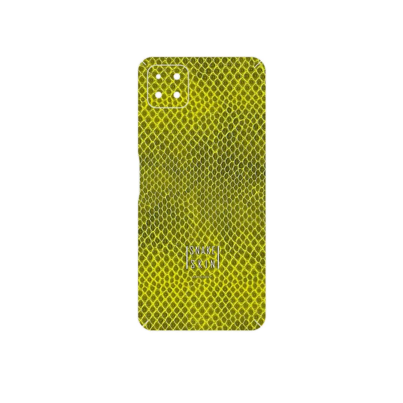 برچسب پوششی ماهوت مدل Yellow Snake Skin مناسب برای گوشی موبایل هوآوی Nova Y60