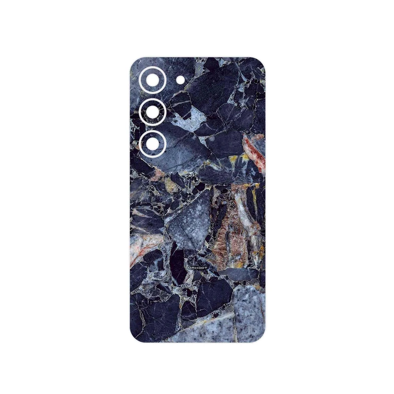 برچسب پوششی ماهوت مدل Broken black marble مناسب برای گوشی موبایل سامسونگ Galaxy S23