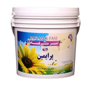 رنگ استری اکریلیک سفید مات مرمرفام کد 304 وزن 11 کیلوگرم