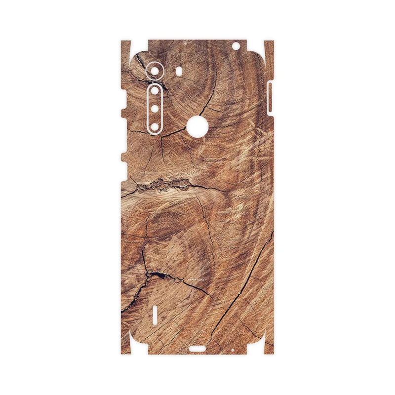برچسب پوششی ماهوت مدل Wood Texture 5-FullSkin مناسب برای گوشی موبایل موتورولا One Fusion