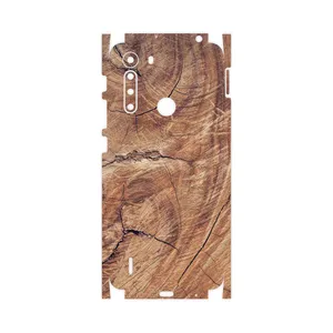 MAHOOT Wood Texture 5-FullSkin Cover Sticker for Motorola One Fusion