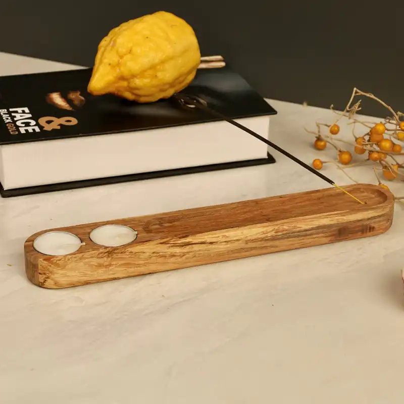 جاعودی چوبی مدل بهارنارنجی کد 02