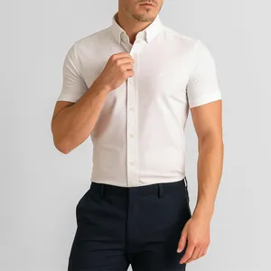 پیراهن آستین کوتاه مردانه مدل 1118-001