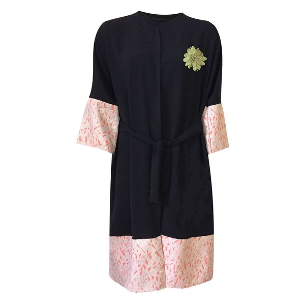 مانتو زنانه مدل نخی ابر و بادی tm-2899