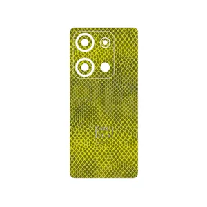 MAHOOT Yellow Snake Skin Cover Sticker for Xiaomi Redmi Note 14S