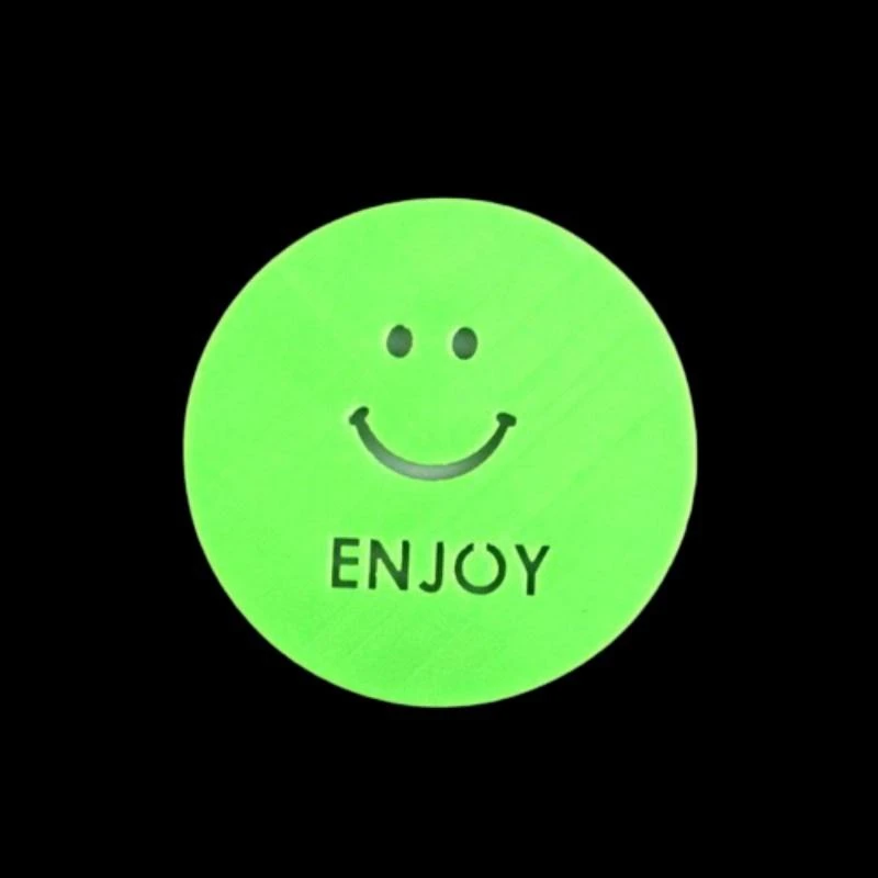 شابلون قهوه مدل smile